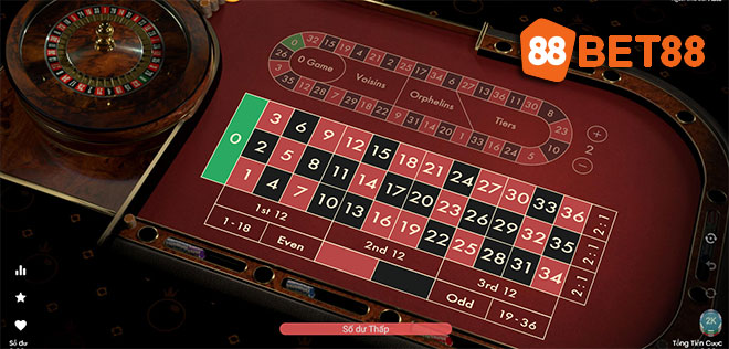 cách chơi roulette tại 188bet