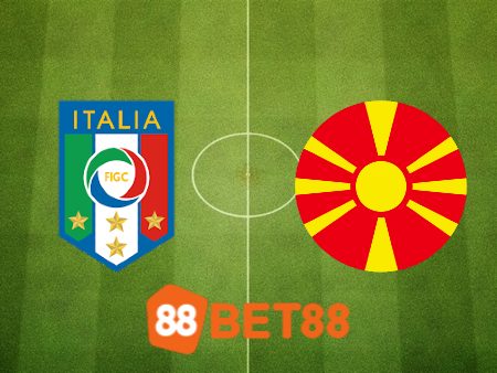 Soi kèo Ý vs Bắc Macedonia – 02h45 – 18/11/2023